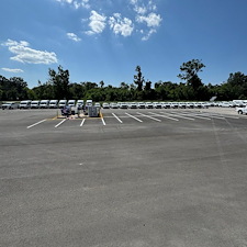 Fresh-Parking-lot-Striping-in-Gonzales-Louisiana 1