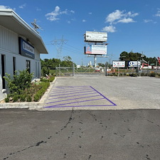 Fresh-Parking-lot-Striping-in-Gonzales-Louisiana 3