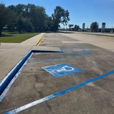 Parking Lot Striping in Houma, LA 1