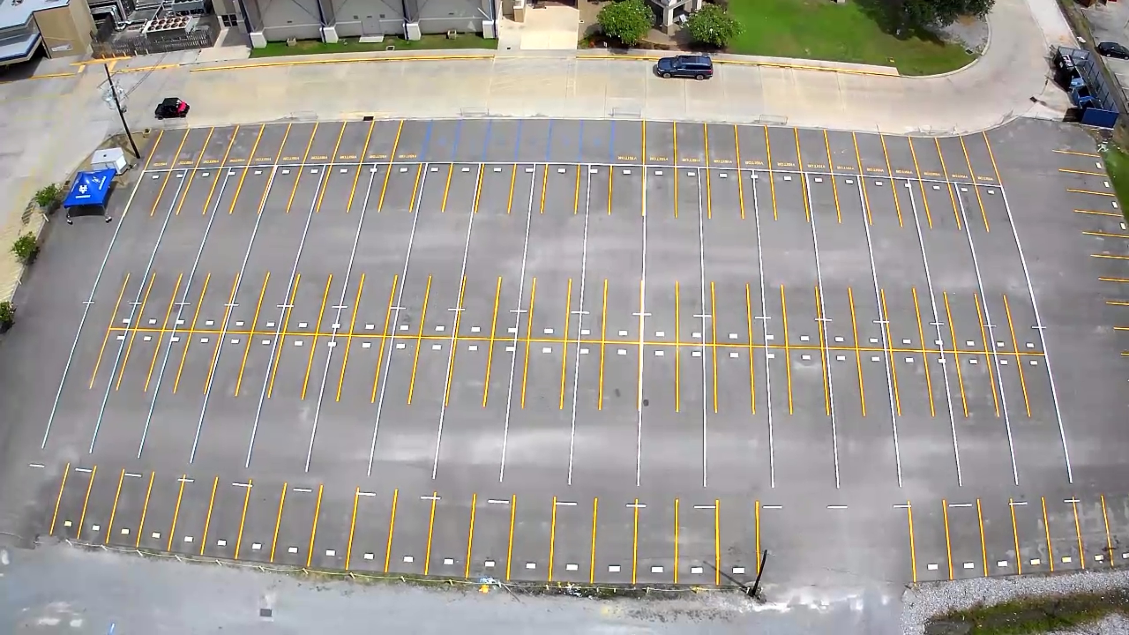 Parking Lot Striping in Houma, LA 1