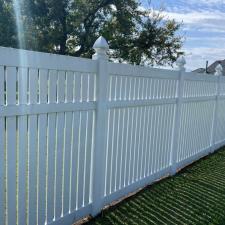 House fence cleaning